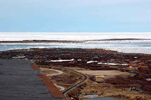 Mouth of the Churchill River in Manitoba