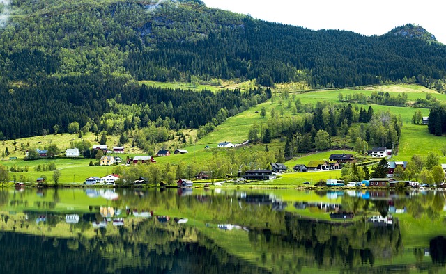 panoramic view of Norway's Lofoten