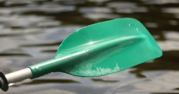 oar in the water